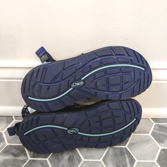 Chaco ZX2 Aztec Southwestern Blue Print Outdoor Hiking Sandals - Picture 7 of 7